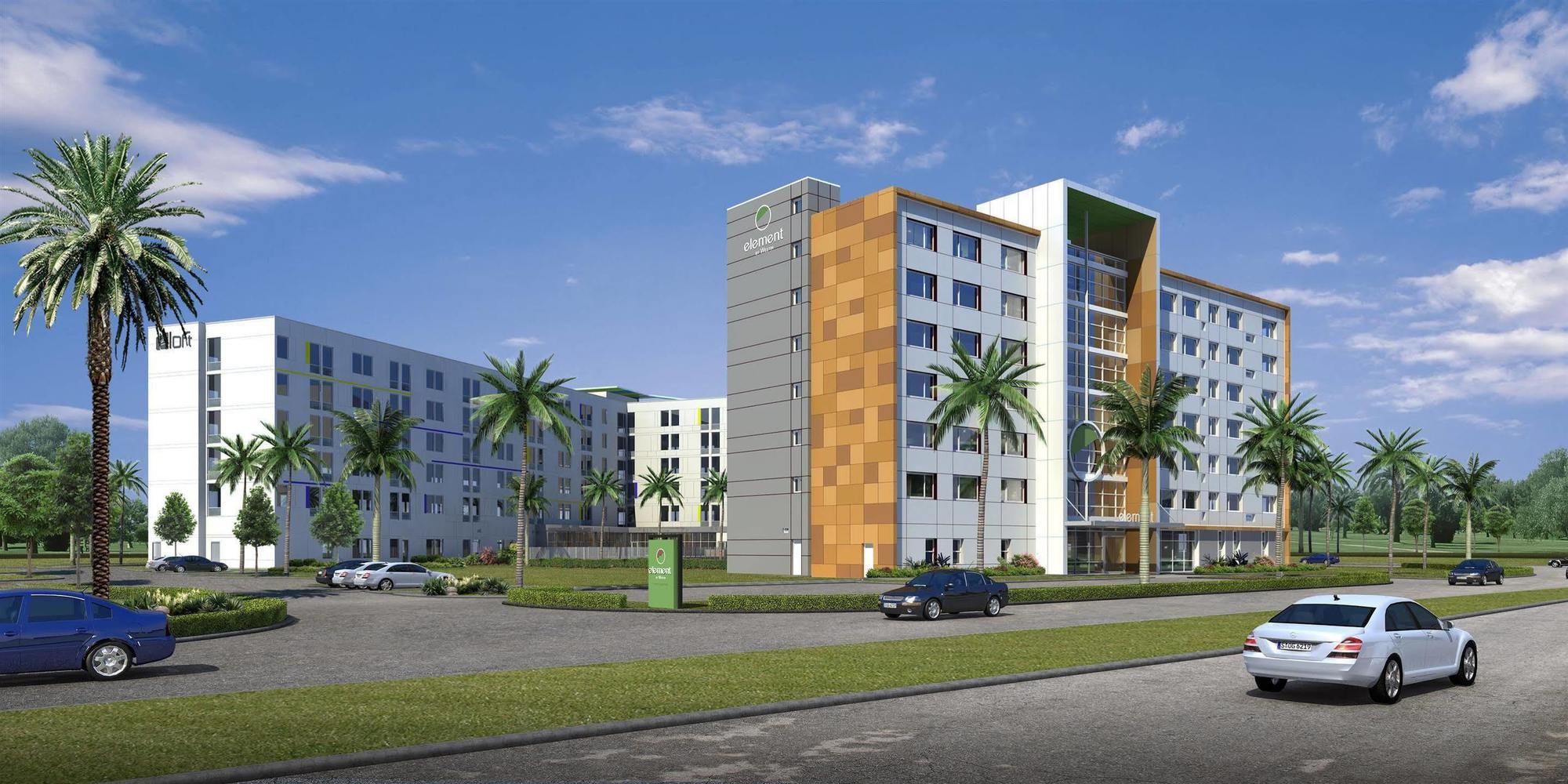 Hotel Element Miami Doral à Sweetwater Extérieur photo